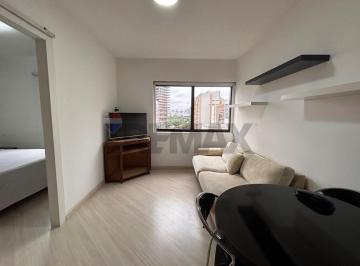Apartamento · 32m² · 1 Quarto · 1 Vaga · Apartamento flat para locação no Itaim Bibi, com 32 m², 1 suíte e 1 vaga por R$ 5.500,00 / pacote