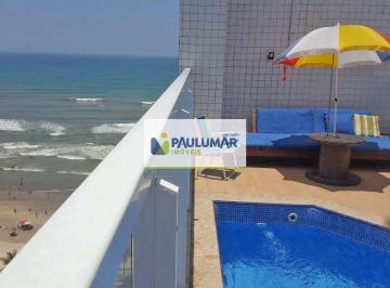 Apartamento · 127m² · 3 Quartos · 2 Vagas · Cobertura com 3 quartos, Centro, Mongaguá - R$ 890 mil, Cod: 831309