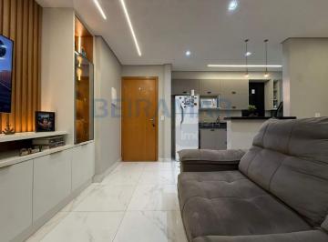 Apartamento · 55m² · 2 Quartos · 1 Vaga · Condomínio Terrazzo Vivere – Apartamento Mobiliado de 2 Quartos sendo 1 Suíte, Andar Alto, Varanda e