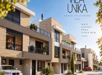 Casa · 184m² · 3 Quartos · 2 Vagas · Triplex em Condomínio l 7 min do Parque Barigui