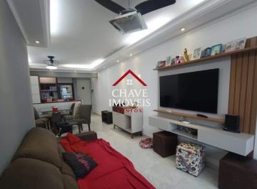 Apartamento · 87m² · 3 Quartos · 2 Vagas · Apartamento para locação, 3 dorms, 87 m² e Lazer Completo no Bairro do Macuco em Santos/SP