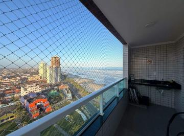 Apartamento · 55m² · 1 Quarto · 1 Vaga · Apartamento mobiliado de 1 dorm com lazer completo e vista mar | Jardim Real, Praia Grande/SP