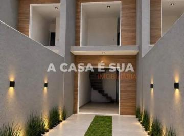 Casa · 122m² · 3 Quartos · 2 Vagas · Casa Geminada 3 quartos, sendo 2 suítes, 4 banheiros, 2 sacadas, 2 vagas de garagem