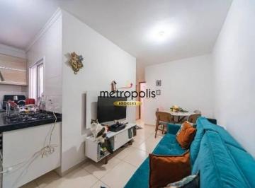 Sala · Apartamento com 2 dormitórios à venda, 46 m² por R$ 260.000,00 - Jardim Las Vegas - Santo André/SP