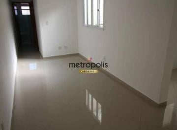 Sala  · Apartamento Garden com 2 dormitórios à venda, 55 m² por R$ 310.000,00 - Vila Camilópolis - Santo And