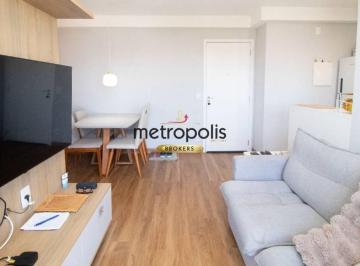 Sala · Apartamento com 2 dormitórios à venda, 49 m² por R$ 425.000,00 - Santa Teresinha - Santo André/SP