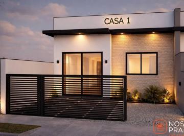 70c41646a395d67d04af7c5fd65ab6af8ed4e7d8 · Casa com 2 dormitórios à venda, 35 m² por R$ 265.000 - Sao José - Itapoá/SC