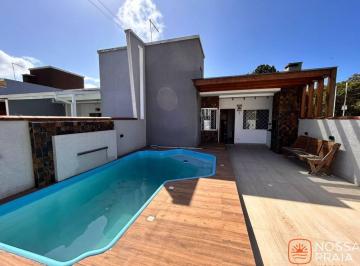 aee5c1c138061d39178b986f3405f7e0657f6639 · Casa com 3 dormitórios à venda, 95 m² por R$ 690.000 - Jardim da Barra - Itapoá/SC