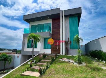 4bf6524f83be25af1b711dc354e54c0767a4550b · Casa com 4 quartos (3 suítes) Alto Padrão, à venda, 317 m² por R$ 1.750.000 - Cond. Solaris - Cajuei