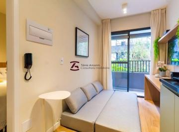 3e65f6063c077f9943bae7c7952e85d182485272 · Apartamento com 1 dormitório para alugar, 28 m² - Mobiliado e lazer completo - Bela Vista - São Paul