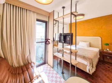 59d21fca775abe085507ce34ea4ca1702916a6ca · Studio com 1 dormitório para alugar, 26 m² - Lazer completo - Bela Vista - São Paulo/SP