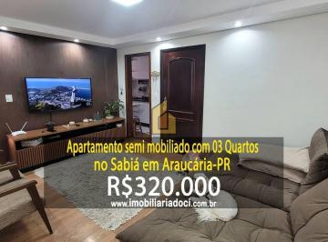 2ba10db393b28c671a4c2fb8d35283466cf0dcbc · Apartamento semi mobiliado com 03 Quartos no Sabiá em Araucária-PR