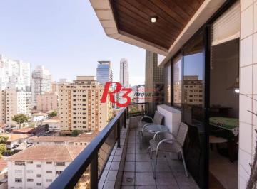 74593bb91a309af9fb6f731b0c73895d47ef09ce · Apartamento com 3 dormitórios para alugar, 188 m² por R$ 8.700,00/mês - Gonzaga - Santos/SP