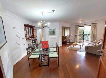 Apartamento · 120m² · 3 Quartos · 3 Vagas · Flat para alugar em Moema de 120.00m² com 3 Quartos, 1 Suite e 3 Garagens