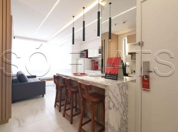 Apartamento · 44m² · 1 Quarto · 1 Vaga · Flat para venda em Campo Belo de 44.00m² com 1 Quarto, 1 Suite e 1 Garagem