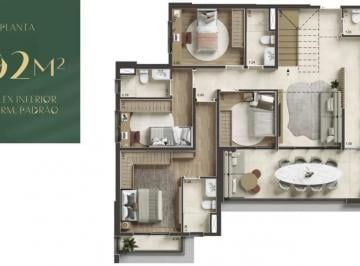 Apartamento · 192m² · 4 Quartos · 2 Vagas · Apartamento para venda em Alphaville Industrial de 192.00m² com 4 Quartos, 3 Suites e 2 Garagens