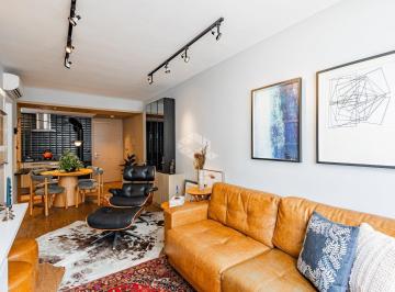 Apartamento · 53m² · 1 Quarto · 1 Vaga · Apartamento decorado 1 dormitório com suite e 1 vaga garagem
