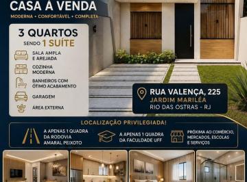 Imagem 1 · Casa para venda em Jardim Mariléa, Rio das Ostras