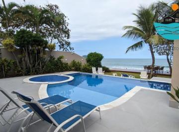 Foto 01 · Casa Pé na Areia em Juquehy, Canto Direito - Aluguel de Temporada, piscina, sauna, 6 suítes, acomoda