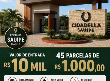 Lote à venda, PORTO DE SAUIPE, Entre Rios, BA · Lote à venda, PORTO DE SAUIPE, Entre Rios, BA
