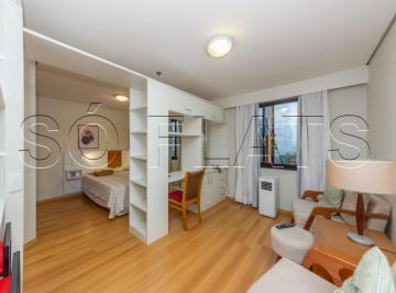 Apartamento · 30m² · 1 Quarto · 1 Vaga · Flat para venda em Moema de 30.00m² com 1 Quarto, 1 Suite e 1 Garagem