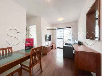 Apartamento · 42m² · 2 Quartos · 1 Vaga · Flat para venda em Brooklin Paulista de 42.00m² com 2 Quartos e 1 Garagem
