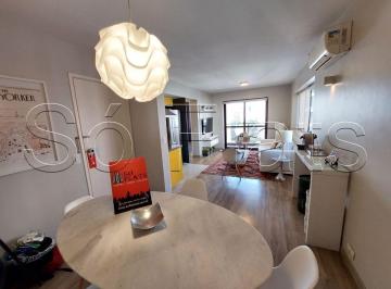 Apartamento · 70m² · 2 Quartos · 2 Vagas · Flat para alugar em Itaim Bibi de 70.00m² com 2 Quartos, 1 Suite e 2 Garagens