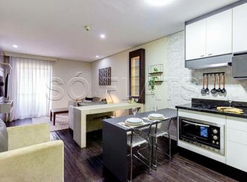 Apartamento · 54m² · 1 Quarto · 1 Vaga · Flat para alugar em Brooklin Novo de 54.00m² com 1 Quarto, 1 Suite e 1 Garagem