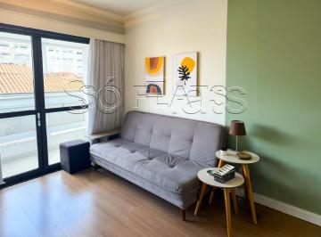 Apartamento · 35m² · 1 Quarto · 1 Vaga · Apartamento para alugar em Moema de 35.00m² com 1 Quarto, 1 Suite e 1 Garagem