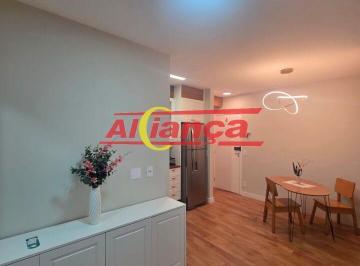 Apartamento · 47m² · 2 Quartos · 1 Vaga · APARTAMENTO PARA ALUGAR COM 02 QUARTOS, 01 VAGA, 47M² VILA ROSÁLIA- GUARULHOS/SP POR R$ 2.200