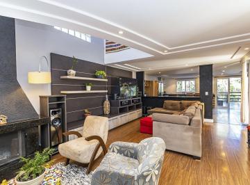 Casa · 303m² · 4 Quartos · 3 Vagas · CASA EM CONDOMÍNIO À VENDA COM 4 SUÍTES E FUNDOS V