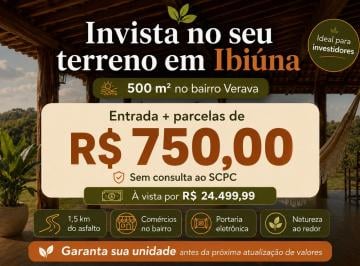 Terreno , Ibiúna · Terreno Parcelado em Ibiúna 500m² | Entrada R$12 Mil + 30x R$750