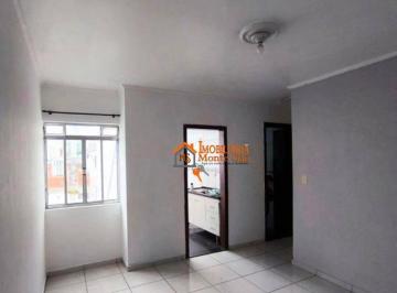 Apartamento · 50m² · 2 Quartos · 1 Vaga · Apartamento em Jardim Valéria, Guarulhos/SP de 50m² 2 quartos para locação R$ 1.100,00/mes