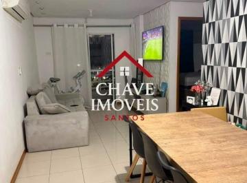 Apartamento · 70m² · 2 Quartos · 1 Vaga · Apartamento em Aparecida, Santos/SP de 70m² 2 quartos para locação R$ 3.790,00/mes