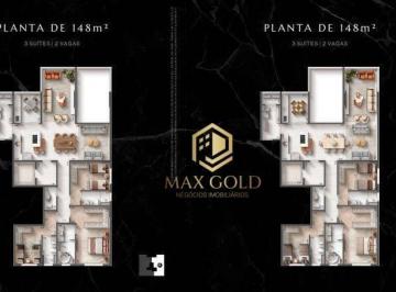 Apartamento · 148m² · 3 Quartos · 2 Vagas · Apartamento em Barranco, Taubaté/SP de 148m² 3 quartos à venda por R$ 1.420.800,00