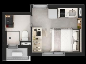 Comercial · 35m² · 1 Quarto · Studio em Consolação, São Paulo/SP de 35m² 1 quartos à venda por R$ 575.001,00
