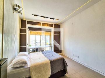 Sobre o imóvel: Imóvel completo ,com projetor de Tv,mobiliado ,ar condicionado , · Apartamento para Aluguel - Centro, 1 Quarto, 31 m2 - São Paulo