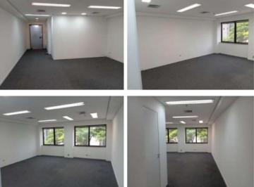 Foto 01 · Locação de Conjunto comercial, no Brooklin, 48,67m ² útil, 2 Banheiros e 1 Copa, Pintura Nova e próx