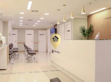 e3a6fa7f6d00f83f25243e76303341e80d5e542a · Conjunto Comercial à Venda no Edifício Alpha Premium em Alphaville com 202m² - Montado para Clínica