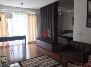 Foto 01 · Aluguel de Apartamento de 1 Quarto no Alphaville, Barueri-SP: 2 Salas, 1 Banheiro, 1 Vaga de Garagem