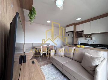 Apartamento · 55m² · 2 Quartos · 1 Vaga · Apartamento 2 dormitórios ( 1 suíte), Satélite, Sjc.