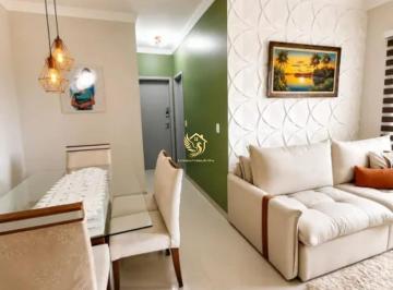 Foto 01 · Apartamento à venda em Taubaté-SP, bairro Independência: 2 quartos, sala, banheiro, garagem e 58m² d