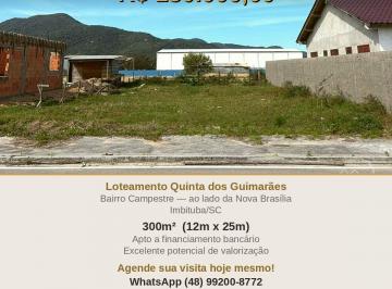 Terreno , Imbituba · Excelente terreno no loteamento Quinta dos Guimaraes em Imbituba SC
