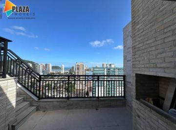 Apartamento · 150m² · 3 Quartos · 2 Vagas · Cobertura Nova para Locação com 3 Suítes, Ofurô Privativo e Vista Mar no Canto d