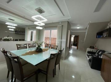 Casa · 225m² · 3 Quartos · 4 Vagas · Sobrado Diferenciado no Jardim Santo André com Suíte, Closet, 4 Vagas e Espaço Gourmet Completo