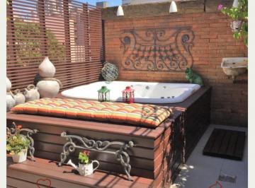 Terraço Lounge · STUDIO EM FLAT ESTILO RETRO NO MOINHOS DE VENTO