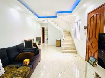 Casa · 180m² · 3 Quartos · 2 Vagas · Sobrado com 3 dormitórios à venda, 180 m² por R$ 690.000,00 - Vila Nova Carolina