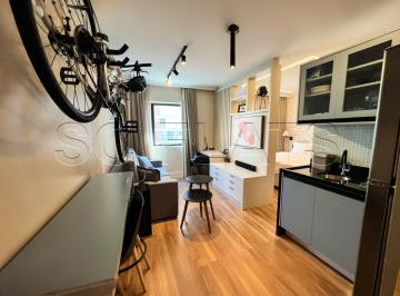 Apartamento · 29m² · 1 Quarto · 1 Vaga · Studio 1 Quarto Venda Jardim Paulista Mobiliado Vaga Paulista Trianon MASP