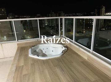 Apartamento · 160m² · 3 Quartos · 3 Vagas · Cobertura 160m² para Locação no Copacabana com Vista para o Praia em Uberlândia