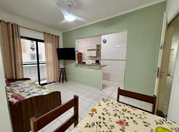 Apartamento · 43m² · 1 Quarto · 1 Vaga · Apartamento mobiliado à venda no Bairro Ocian, Praia Grande – 1 quarto, 1 vaga e vista mar!